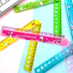 Plastic Folding Ruler Scale – 30 cm with Multiple Designs & Geometry Shapes (Pack of 1) - Image 4