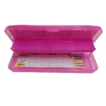 Plastic Pencil Box – Joyful Astro Mini, Durable & Stylish Storage for Stationery (Pack of 1) - Image 2