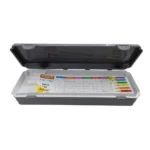 Plastic Pencil Box – Joyful Stanley Small, Durable & Stylish Storage for Stationery (Pack of 1) - Image 2