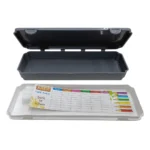 Plastic Pencil Box – Joyful Stanley Small, Durable & Stylish Storage for Stationery (Pack of 1) - Image 3