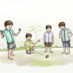 Plastic Spinning Lattu/Top with Thread – Fun and Classic Toy for Kids (Multicolor, Pack of 1) - Image 2