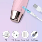 Portable Bendy 7 Modes G-Spot Vibrating Massager – Waterproof Electric Massage Wand - Image 7