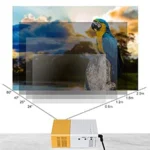 Portable Mini LED Projector – HD, 3500 Lumens | Compact Home Theater & Multimedia Projector (Pack of 1) - Image 2