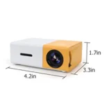 Portable Mini LED Projector – HD, 3500 Lumens | Compact Home Theater & Multimedia Projector (Pack of 1) - Image 7