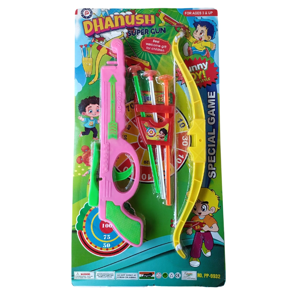 pp-9932-dhanush-super-gun-toy-for-kids-1 PP-9932 Dhanush Super Gun Toy for Kids – Realistic and Fun Play Weapon for Action-Packed Adventures (Pack of 1) - Image 1