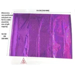 Premium Gift Wrapping Sheet – Metallic Plastic, Beautiful & Durable Gift Packing Paper (Plastic) - Image 2