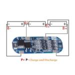 Project - 3S BMS 11.1V 10A 18650 Lithium Battery charger module - Image 2