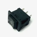 Project - 6A 250V DPDT Rocker Switch 6 Pin Lock Action (Pack of 1)
