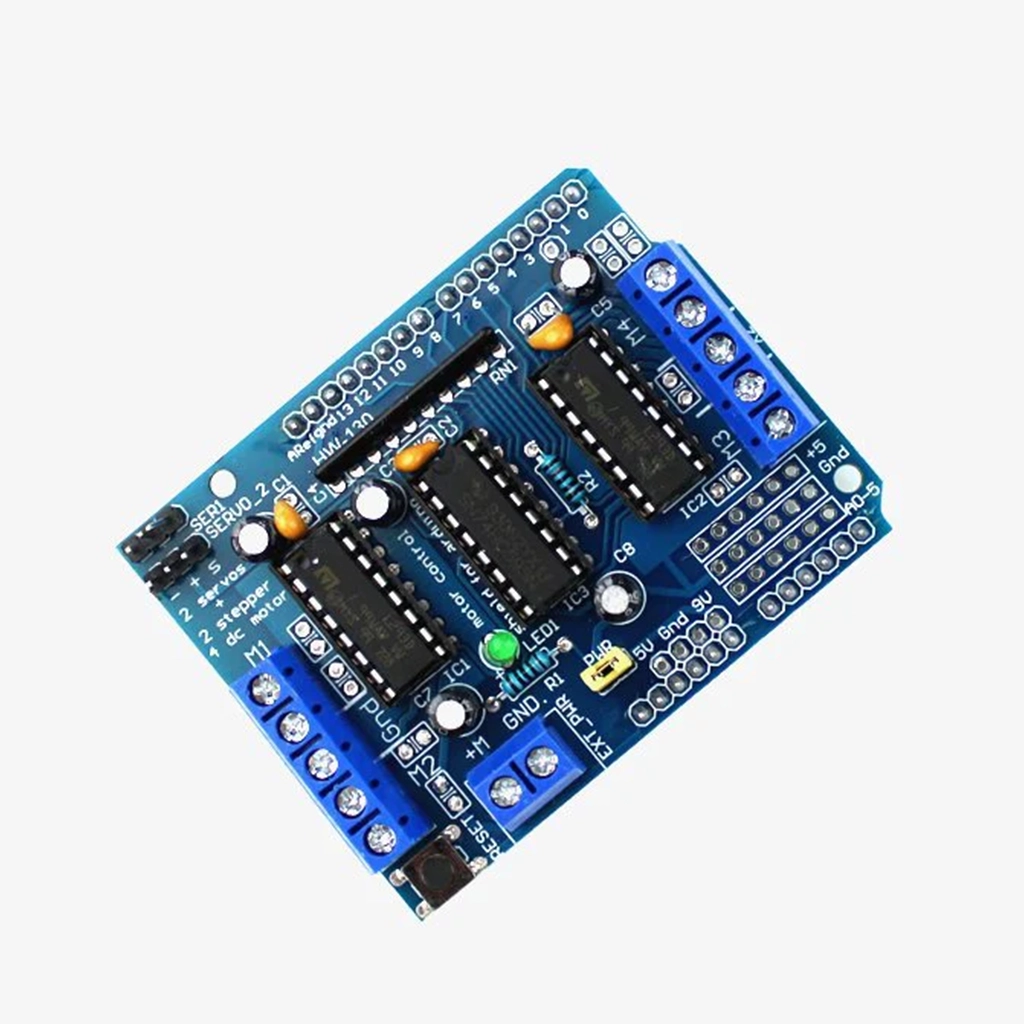 project-arduino-l293d-motor-driver-shield-1 Project - Arduino L293D Motor Driver Shield (Pack of 1) - Image 1