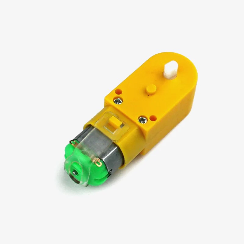project-bo-motor-single-shaft-with-100rpm-dc-motor-1 Project - Single Shaft with 100RPM DC BO Geared Motor (Pack of 1) - Image 1