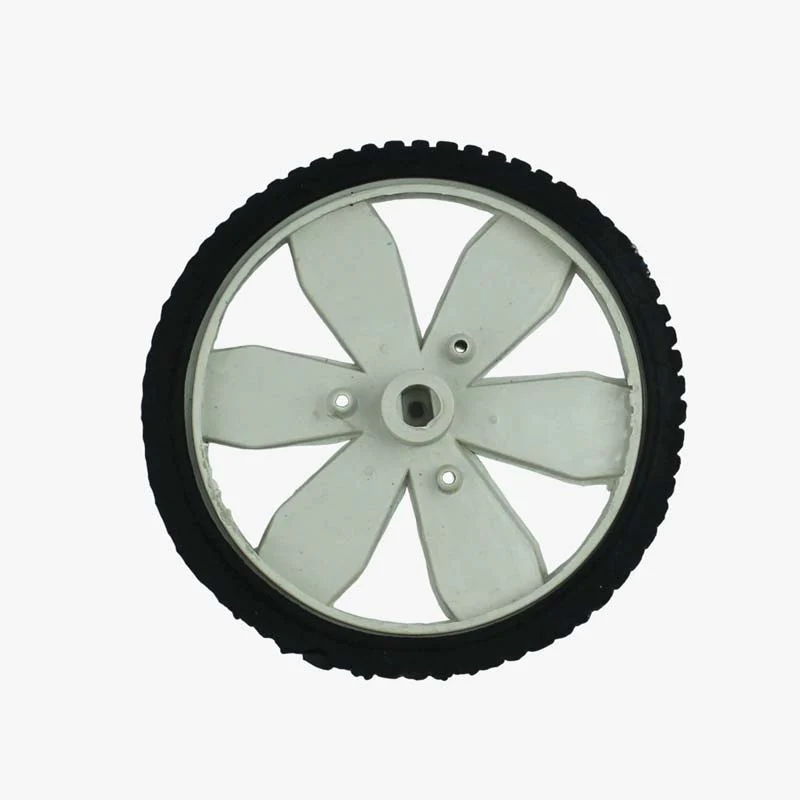 project-geared-dc-motor-wheel-70mm-1 Project - Geared DC Motor Wheel 70mm x 10mm - Image 1