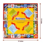 Ratnas Little 5 in 1 Classic Strategy Board Game with Coins – Business, Ludo & More for Kids and Family Fun - Image 3