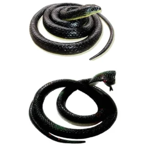 Realistic Rubber Snake – Fun Prank Toy or Garden Deterrent (Pack of 1)
