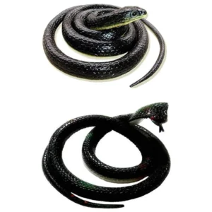 Realistic Rubber Snake – Fun Prank Toy or Garden Deterrent (Pack of 1)