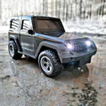 Remote Control Gaddi Thar Toy Car with LED Lights & Music – USB Rechargeable Off-Road Vehicle for Kids, RC Jeep with Stylish Design - Image 3