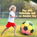 Rubber Beach Ball – Perfect for Fun and Active Play at the Beach, Pool or Backyard (1 pc) - Image 4