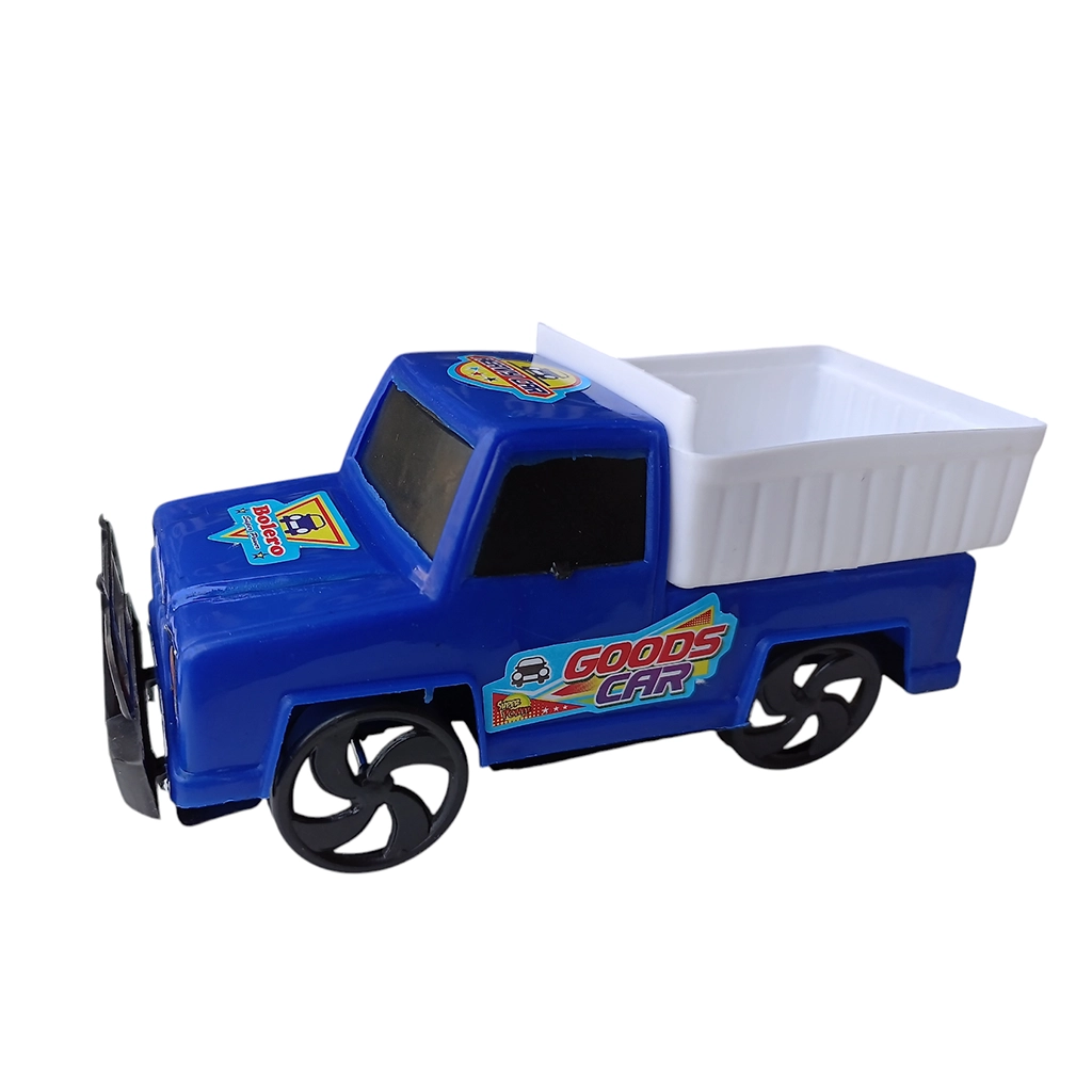 s-033-mini-bolero-goods-truck-toy-6-inch-1 S/033 Mini Bolero Goods Truck Toy 6 inch - Mini Size Toy For Kids & Children (Multicolor, Pack of 1) - Image 1