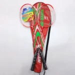 Sangam Super 199 Badminton Racket | Elevate Your Game with Precision and Power (Multicolor, Set of 2 pcs)