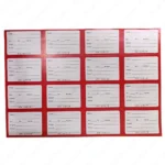 School Notebook Labels – 16 Self-Adhesive Stickers for Books & Stationery | Writable Name Labels for Kids, Students, School Use, Multicolour Designs - Image 13