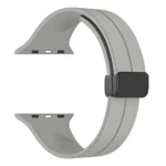 Apple Silicone Watch Strap with Magnetic Folding Clasp 42mm–49mm – Soft, Adjustable Band for Apple Watch Series 1–9, SE, Ultra 1 & 2 - Image 6