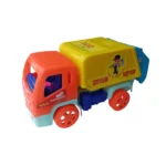 Small City Clean Garbage Friction Truck Toy 7 inch - Small Size Toy For Kids & Children (Multicolor, Pack of 1)