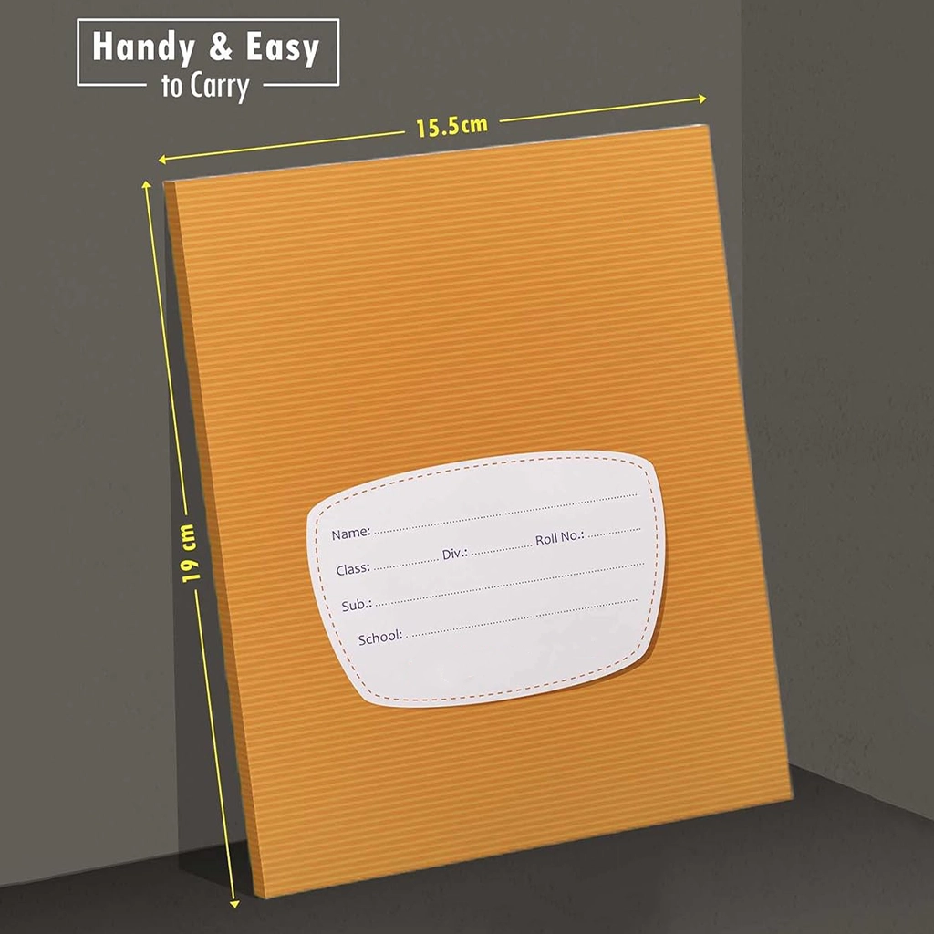 small-notebook-1 Small Notebook - Single Line, Hard Brown Cover, 15 Cm X 19 Cm Approx, 1 pc - Image 1