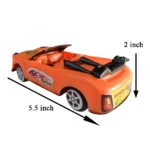 SP145 Mini Honda Racing Toy Car 5.5 inch - Mini Size Toy For Kids & Children (Multicolor, Pack of 1) - Image 3