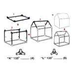 Little Princess Tent House for Kids – Fun and Imaginative Indoor/Outdoor Playhouse for Hours of Entertainment - Image 3