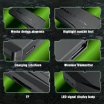 4K Ultra HD TV Video Game Console Stick with Dual 2.4G Wireless Controllers | 10,000+ Built-in Classic Retro Games | 64GB Mini HDMI Gaming Console – GB, GBA, GBC, SFC, FC, MD Emulators - Image 7