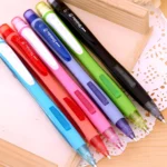 Uni-ball Shalaku Mechanical Pencil with Rubberized Body & Side Click Mechanism – Smooth Grip for Study & Office (Pack of 1) - Image 6