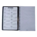 Vision Diary Single Line Spiral Notebook – 1 Subject, Art. No. ESP13-160 Pages (21.6 x 14 cm, Pack of 1) - Image 3