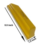 White & Black Board Duster – 666 Deepak Wooden 5.5 Inch, Efficient Cleaning for Clear Writing (Pack of 1)