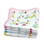 Women’s Cotton Hanky & Rumal Set – Soft, Skin-Friendly, Reusable Handkerchiefs for Face & Daily Use | Elegant Floral & Pastel Designs | Washable & Eco-Friendly (Multicolor) - Image 3