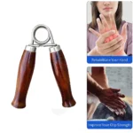 Wooden Hand Gripper – Strengthen Your Grip with Effective Hand Exercise (Pack of 1) - Image 4